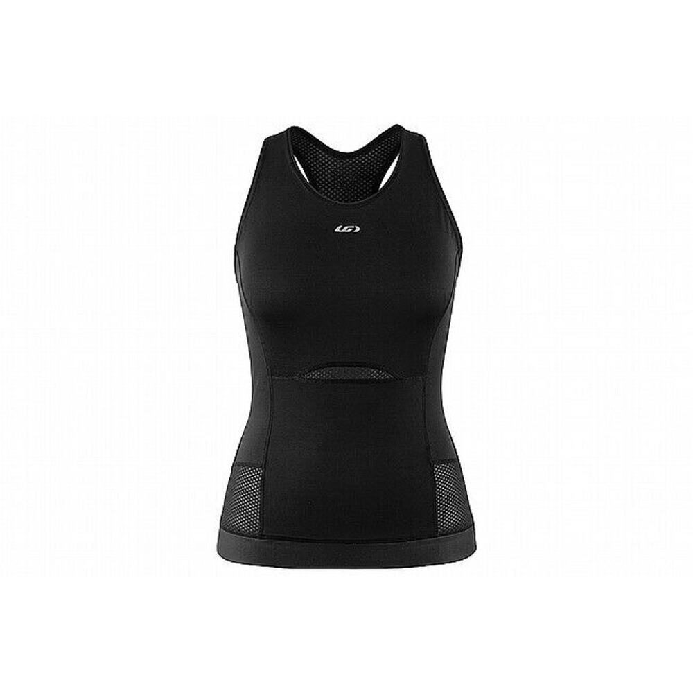 NEW Louis Garneau Women's Sprint Tri Tank Top Sleeveless Shirt Black Size XL